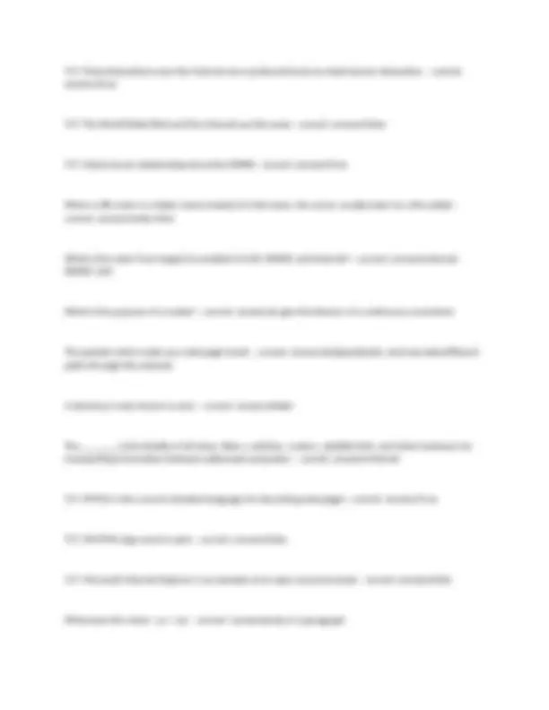 Computer Science Fundamentals: Chapter 1-5 Quiz with Answers | Exams ...