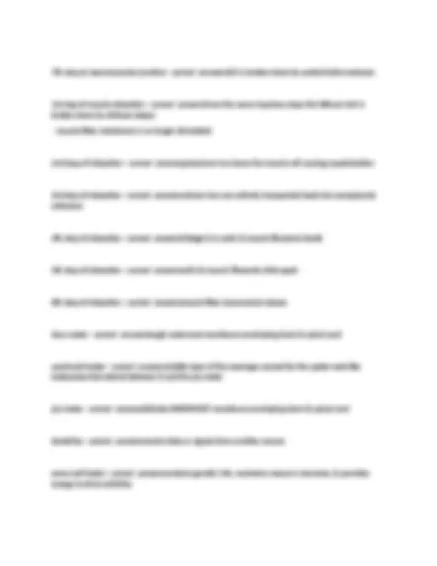 Chamberlain bios 252 exam 1 with correct answers | Exams Nursing | Docsity