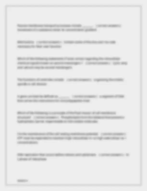 FINAL EXAM BIO 210 MIDLANDS TECH WITH CORRECT ANSWERS 2025 GRADED A+ ...