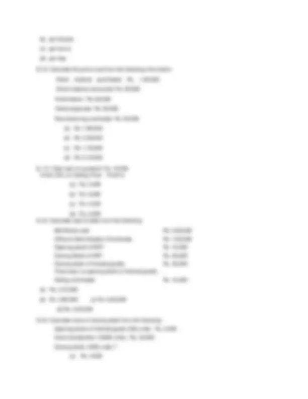 Cost and Management Accounting: Sample Test Paper for Practice | Exams ...