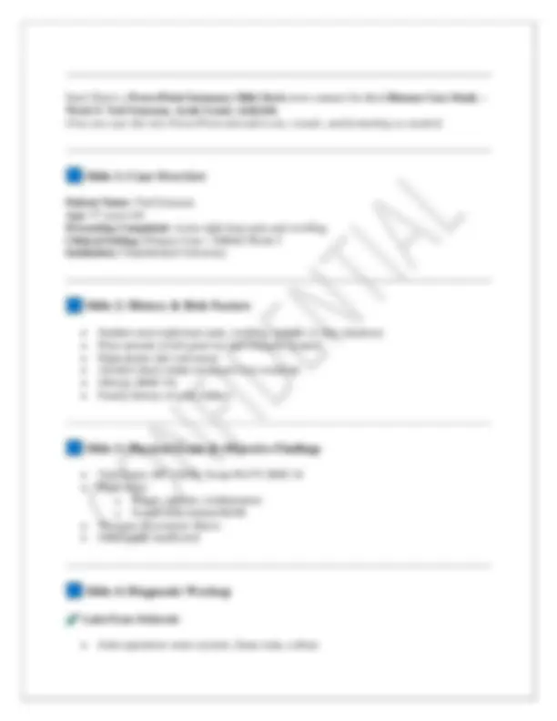 Gouty Arthritis Case Study: Diagnosis and Management | Exams Nursing ...