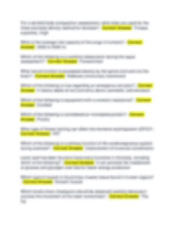 ISSA Certified Personal Trainer Final Exam Questions And Answers ...