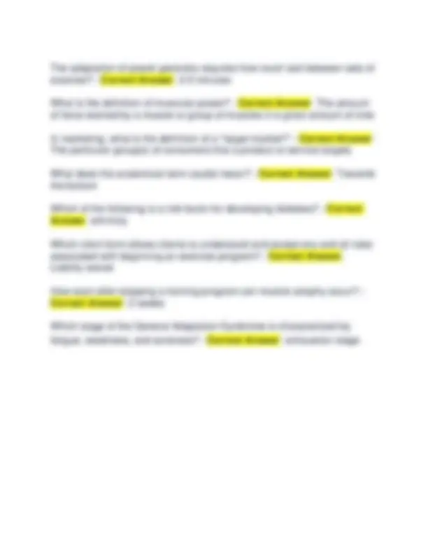 ISSA Certified Personal Trainer Final Exam Questions And Answers ...
