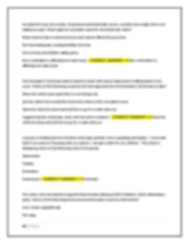 CAPT Psych Tech Review EXAM ACTUAL EXAM + QUESTIONS AND CORRECT ...