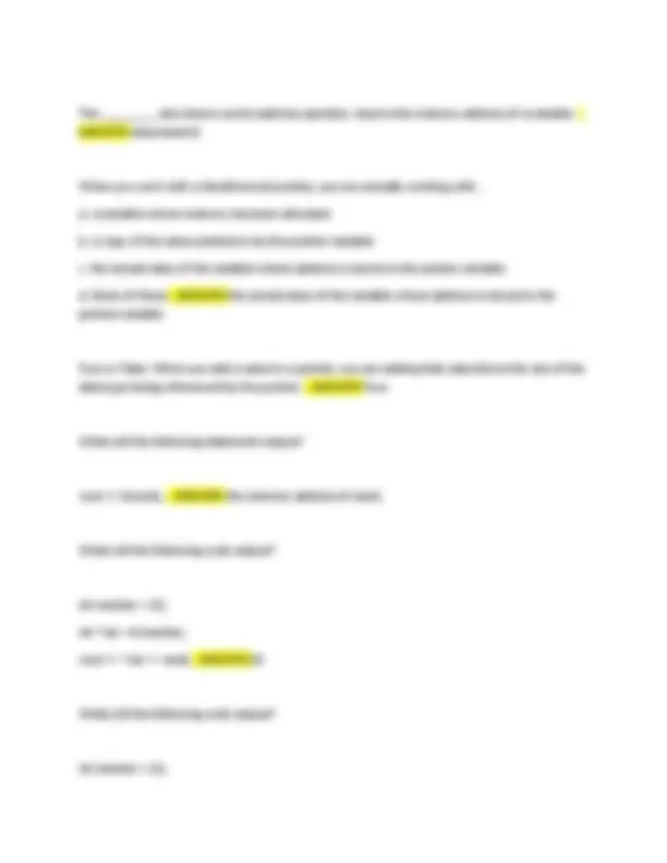 C++ Programming Final Exam Questions and Answers 2024/2025 | Exams ...