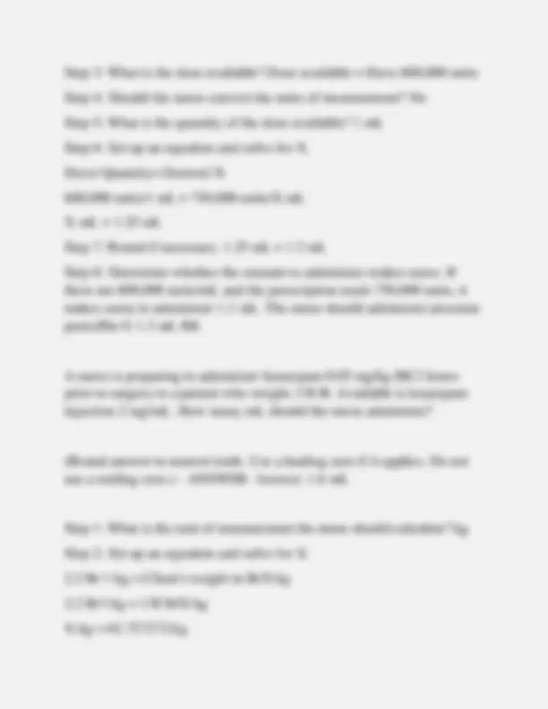 Dosage Calculations Practice Problems for Nurses (2026) | Exams Nursing ...