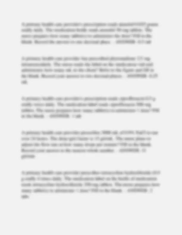 Dosage Calculations Practice Problems for Nurses (2026) | Exams Nursing ...