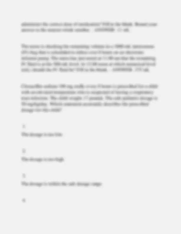 Dosage Calculations Practice Problems for Nurses (2026) | Exams Nursing ...