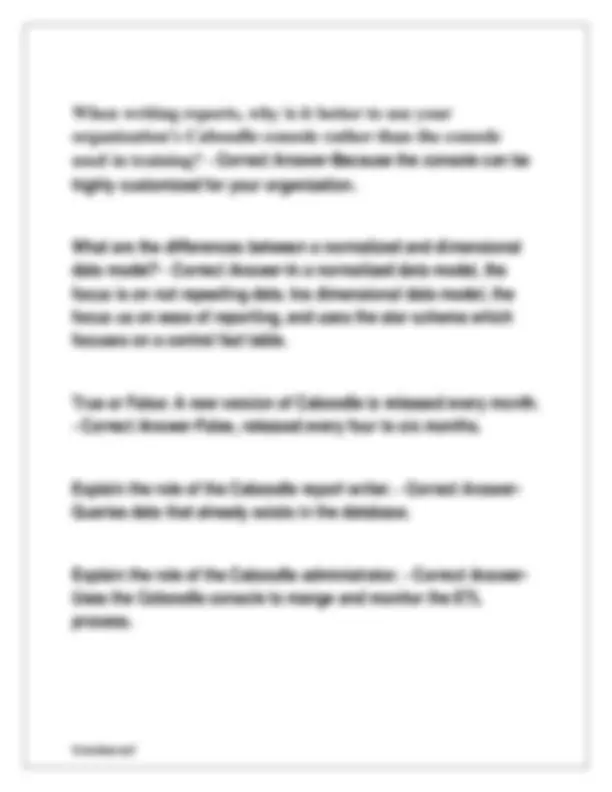 Caboodle Data Model Fundamentals Exam: Q&A | Exams Advanced Education ...
