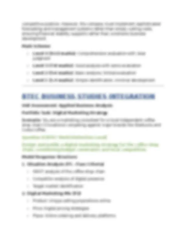 GCSE Business Studies Exam Questions and Model Answers | Exams Business ...