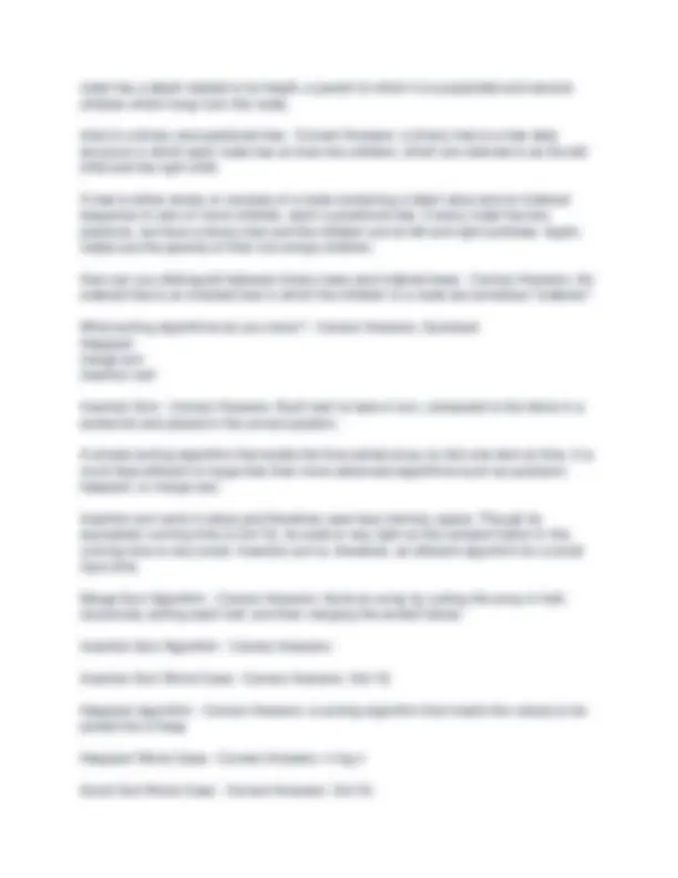 DATA STRUCTURES AND ALGORITHMS EXAM QUESTIONS AND ANSWERS | Exams ...