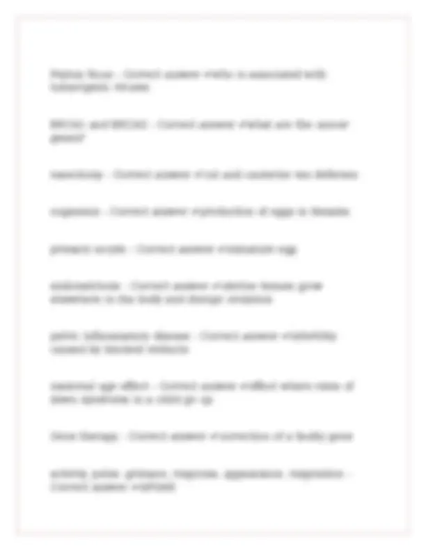 Biology Final Exam Review: Key Concepts and Definitions | Exams Biology ...