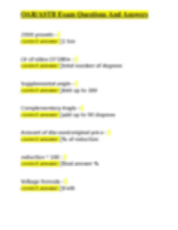 OAR/ASTB Exam Prep: Key Questions and Answers for Success | Exams ...