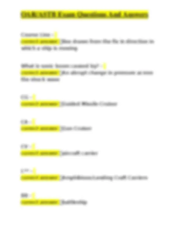 OAR/ASTB Exam Prep: Key Questions and Answers for Success | Exams ...