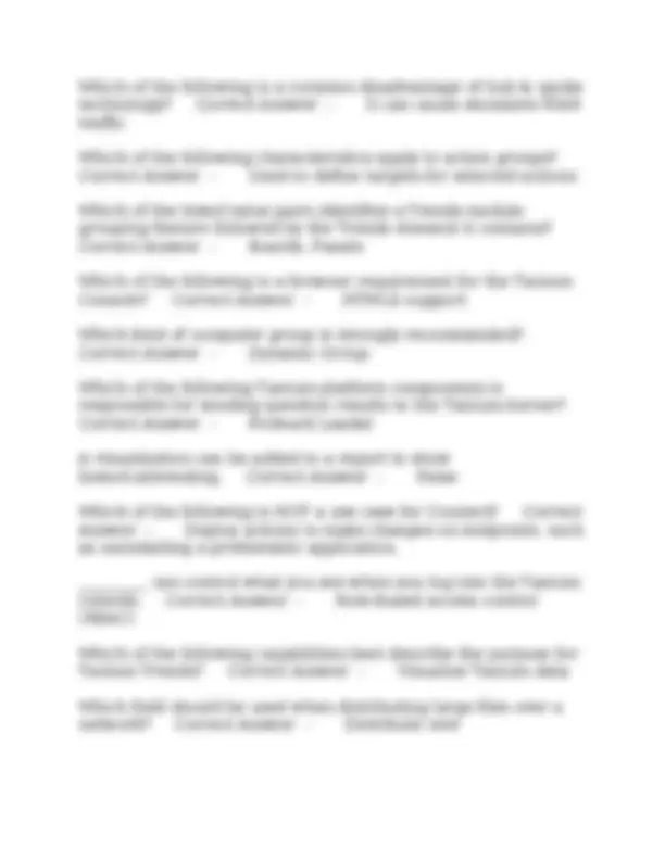 Tanium Assessment– Questions With Precise Solutions | Exams Information ...