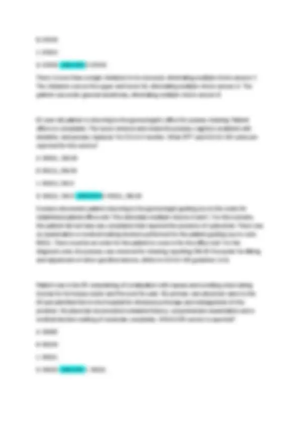 CPT Coding Practice Questions and Answers (2025 Update) | Exams ...