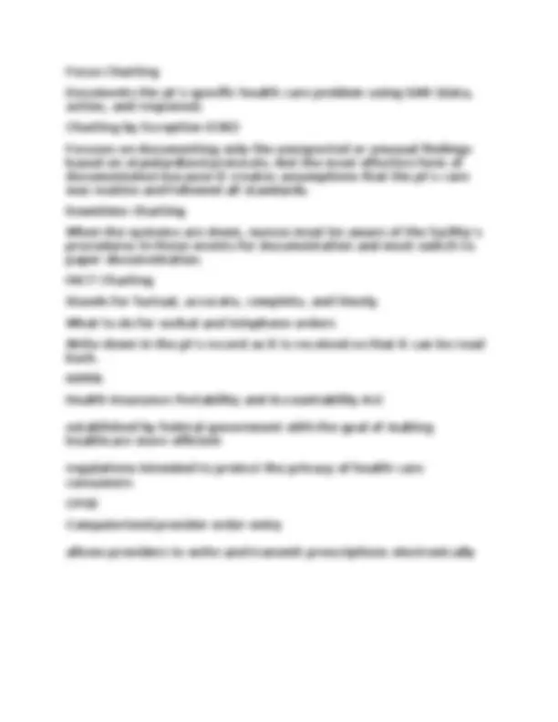 Nursing Documentation: EHR, Charting Methods, and HIPAA Compliance ...