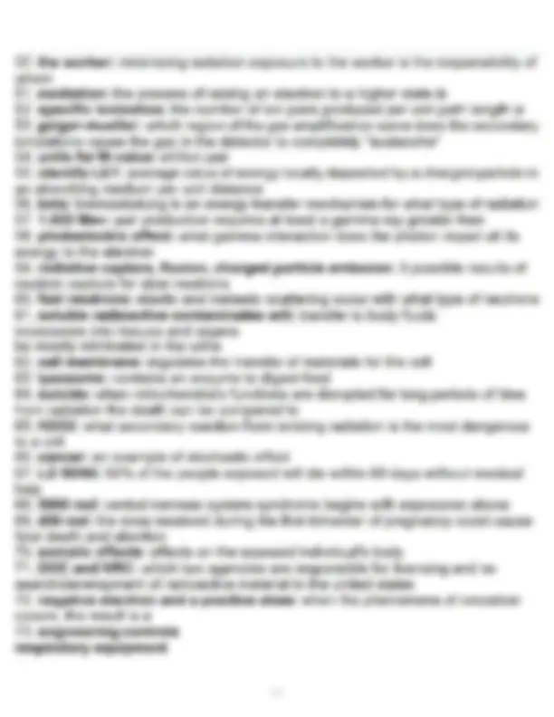 Doe Rct RCT Core Practice Exam with Answers Radiological Control Technician ...