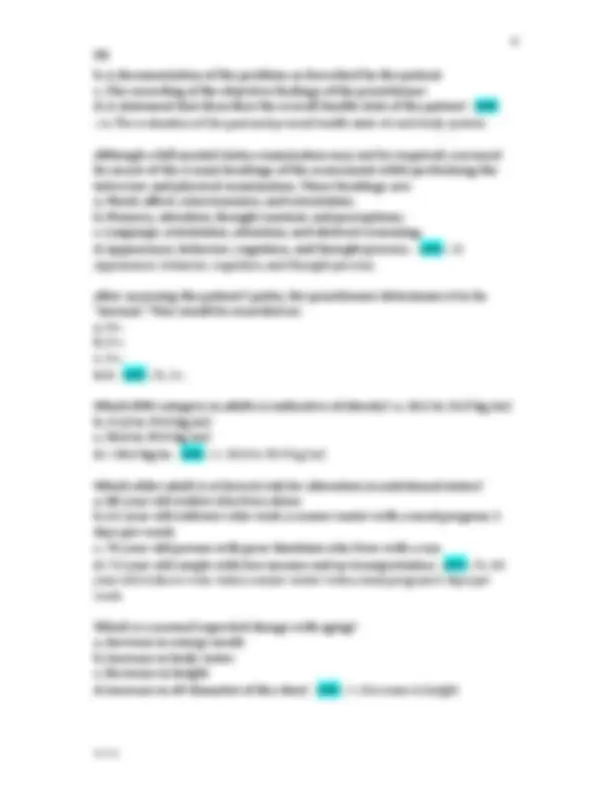 BUNDLE FOR NR 302 EXAM 1,2,3& FINAL EXAM STUDY GUIDE 2025 2026 ACCURATE ...