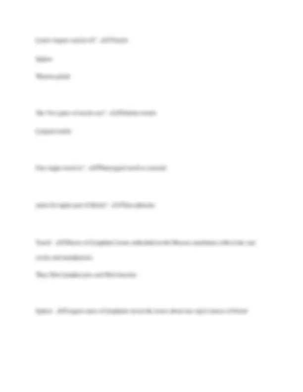 Anatomy and Lymphatic System Exam Q&A | Exams Anatomy | Docsity