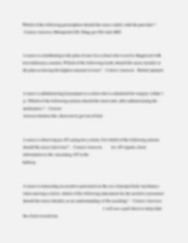 ATI PN Comprehensive Exit Exam – (Rated A+ | Guaranteed Pass) 2025/2026 ...