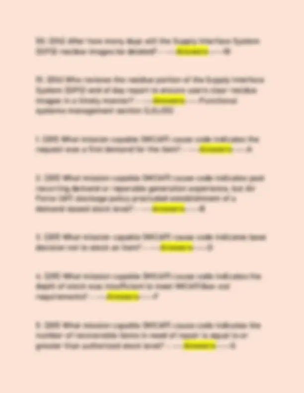 7 LEVEL CDC 2S071 EDIT CODE 8 NEWEST ACTUAL 2025/2026 EXAM WITH ...