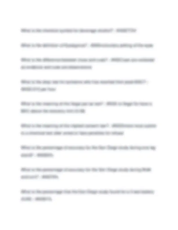 SFST Exam Review. Newest Edition 2025-2026. Questions & Correct ...