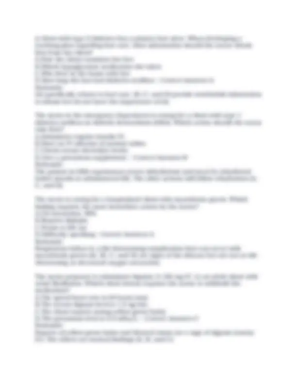 Comprehensive Nursing Exam Questions and Answers 2025/2026 | Exams ...