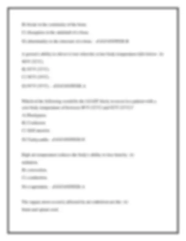 EMT Final Exam Study Guide Questions 2025 – Latest Updated with ...