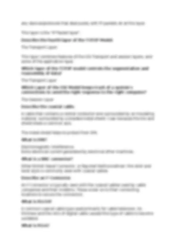CompTIA Network+ Exam Q&A: Networking Fundamentals | Exams Computer ...