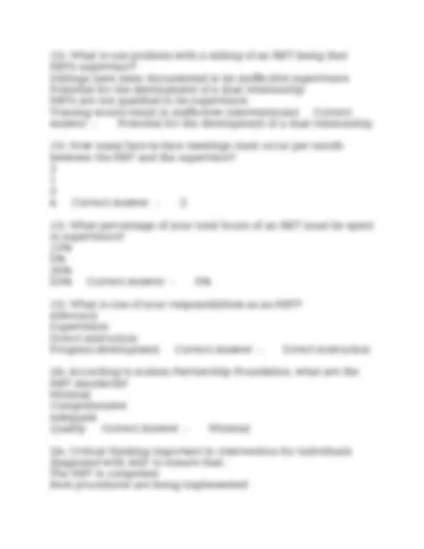 RBT – All Modules (Questions Answered Correctly By Expert) | Exams ...