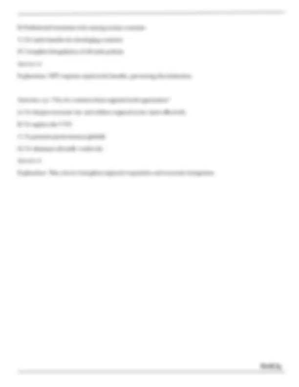 International Economics Test Bank: Theory and Policy | Exams