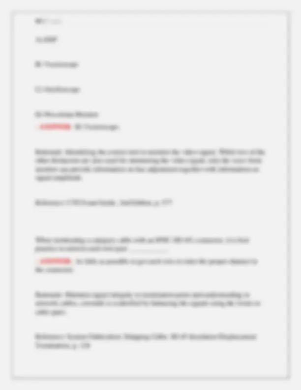 Sample Cts Question CTS Exam Prep: Questions and Answers for Audiovisual Professionals ...