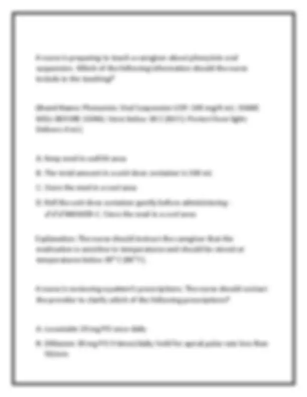 Dosage Calculation Practice Questions for Nurses: RN Fundamentals ...