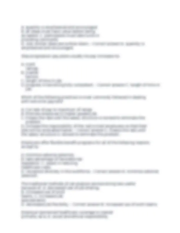 Phr Example Questions PHR Practice Exam Questions and Answers 2025 | Exams Nursing | Docsity