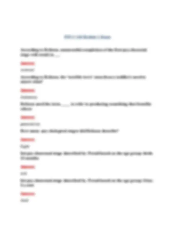 PSYC 140 (Modules 1–8) | Complete Lock Down Exam & Review Bundle ...