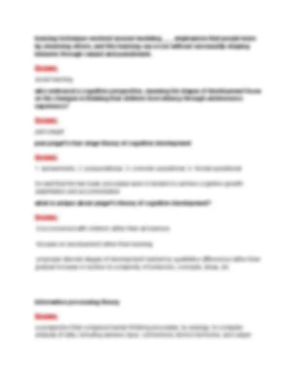 PSYC 140 Module 1 Lockdown Exam & Review | Portage Learning | 2025 ...