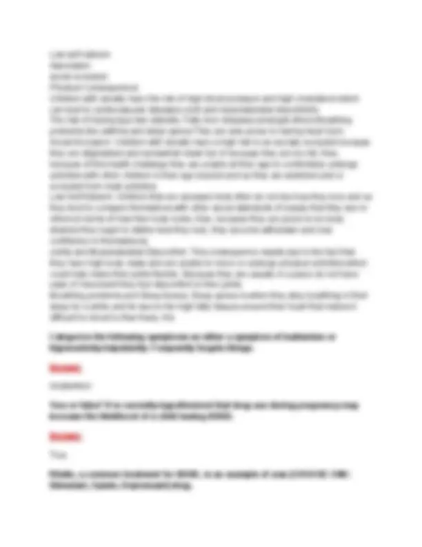 PSYC 140 Module 5 Exam & Review - Requires Respondus LockDown Browser ...