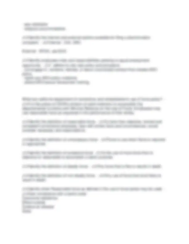 CDCR MAJOR 1 ACTUAL EXAM PAPER 2025/2026 QUESTIONS WITH ANSWERS GRADED ...