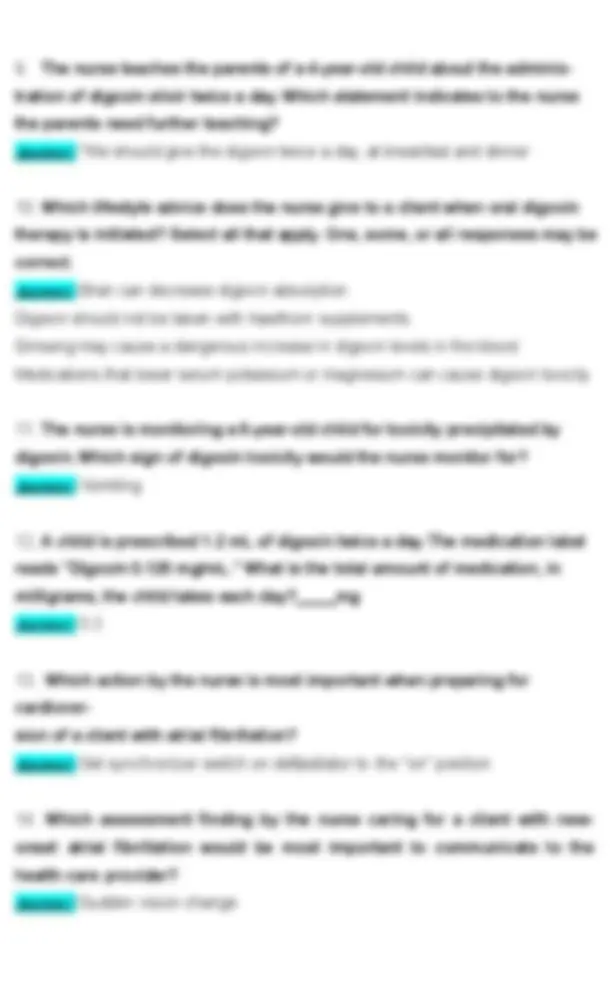 NUR 242 Exam 2 Study Guide with Answers 2025 – Galen College of Nursing ...