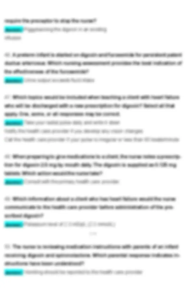 NUR 242 Exam 2 Study Guide with Answers 2025 – Galen College of Nursing ...