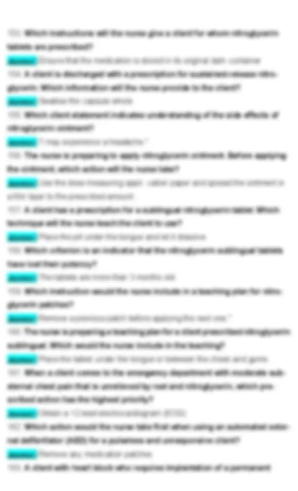 NUR 242 Exam 2 Study Guide with Answers 2025 – Galen College of Nursing ...