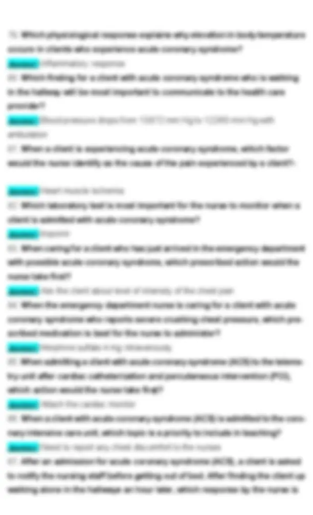 NUR 242 Exam 2 Study Guide with Answers 2025 – Galen College of Nursing ...