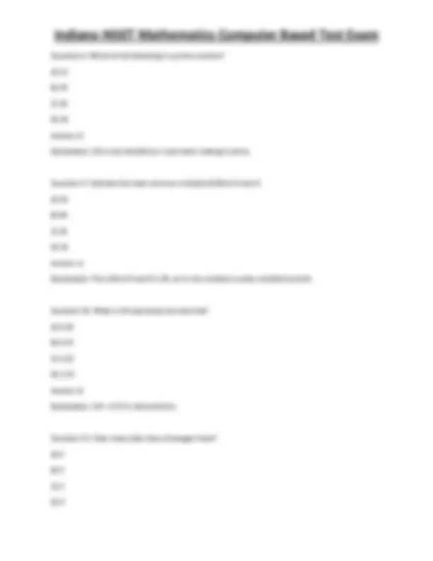 Hiset Math Questions Practice Test Indiana HiSET Mathematics Practice Test with Detailed Solutions | Exams ...