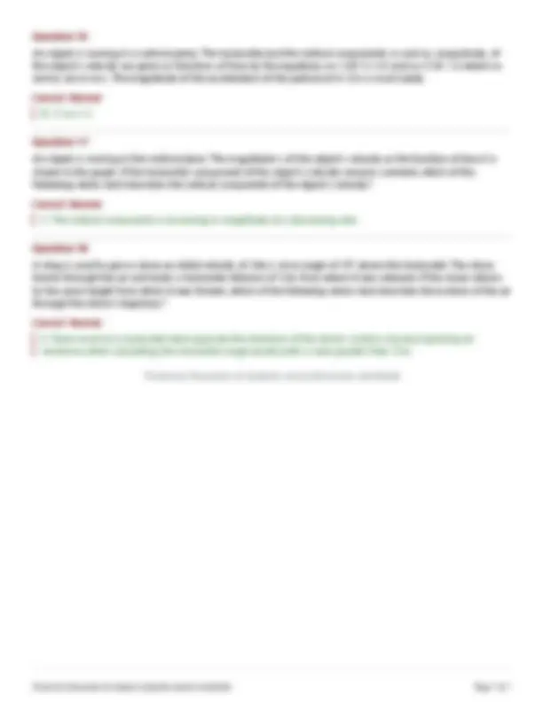 AP Physics C_ Mechanics - Unit 1 Progress Check MCQ (Latest Syllabus ...
