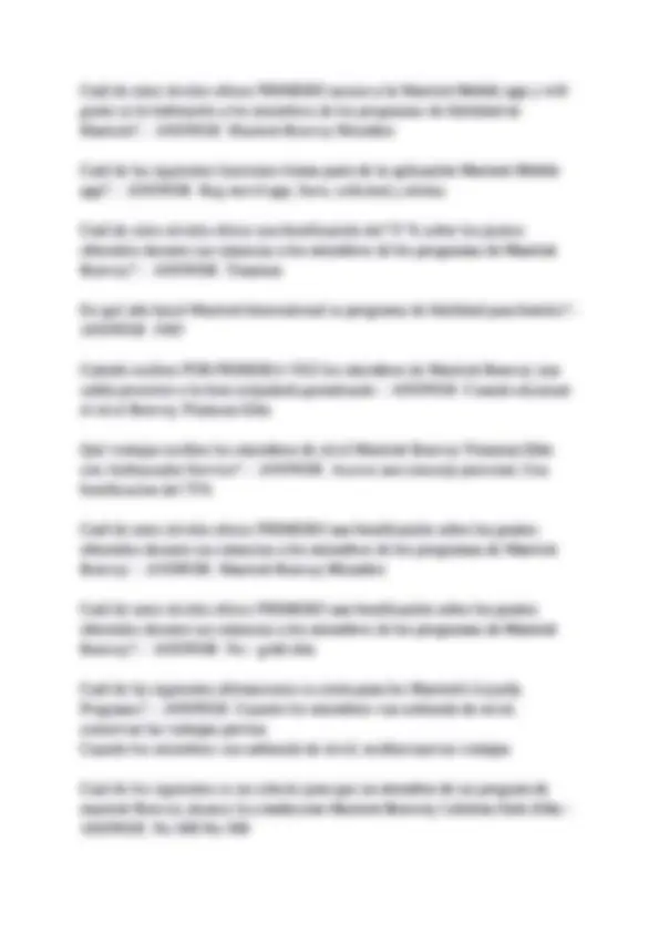 Marriott Certification Exam: Questions and Answers | Exams Hospitality ...