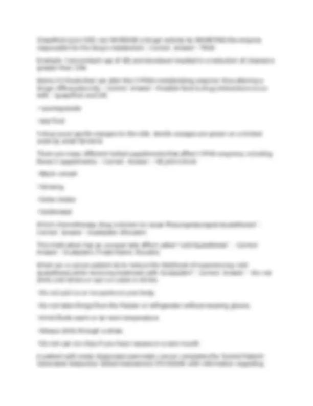 CSO Exam Prep: Questions and Complete Solutions | Exams Nursing | Docsity