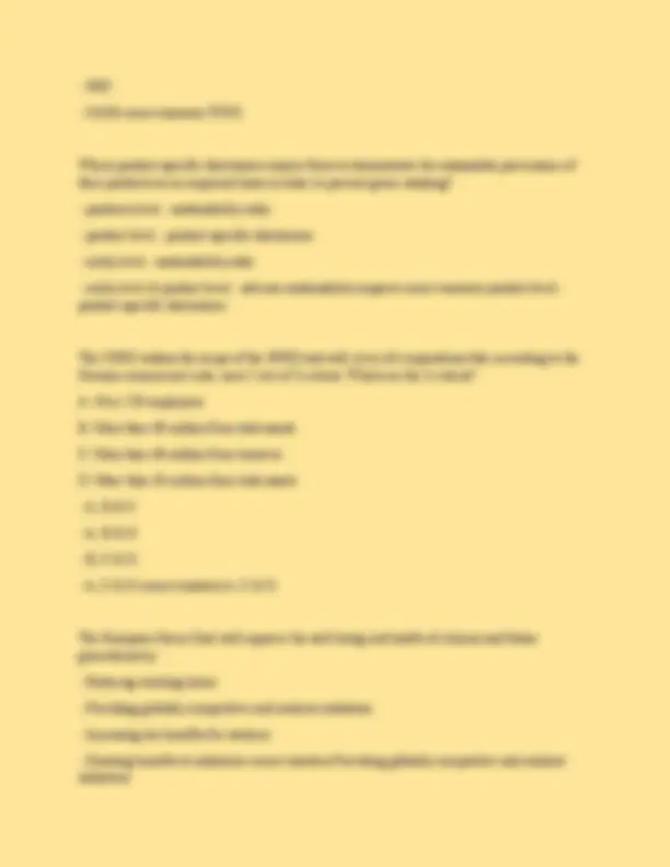 ESG Exam Questions and Answers 2025-2026 | Exams Business Economics ...