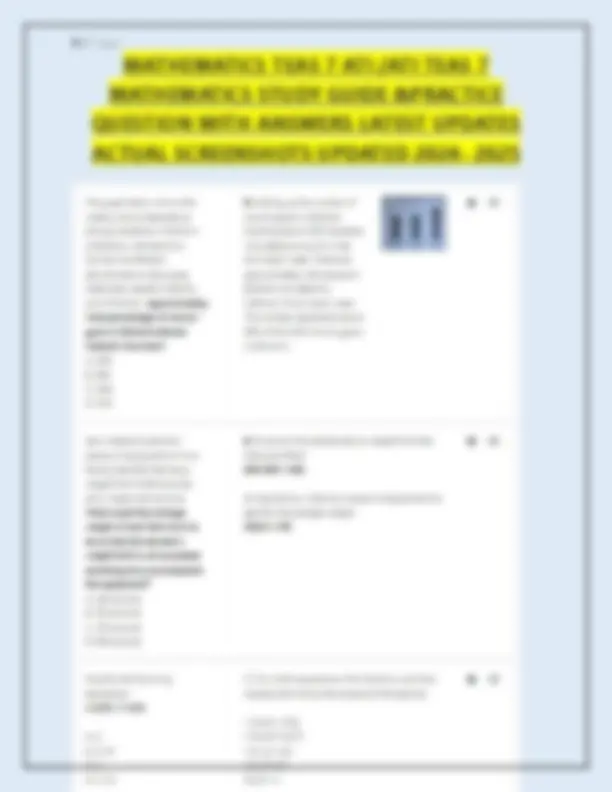 Ati Math Study Guide MATHEMATICS TEAS 7 ATI /ATI TEAS 7 MATHEMATICS STUDY GUIDE &PRACTICE ...