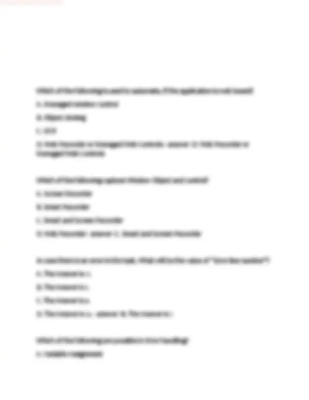 Automation Anywhere Certification Exam Questions and Answers | Exams ...